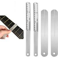 2Piece Guitar Fret Wire Stainless Steel Protector Kit Finger Plate Radian Polishing DIY Luthier Tool