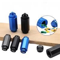 1Piece Pill Keychain Medicine Box Pill Case Waterproof Tablet Dispenser Organizer Daily Using Small