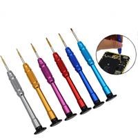 1Pcs Precision Screwdriver T2/T4/T5/T6/Y/Cross/Slotted /Pentalobe / Hex for