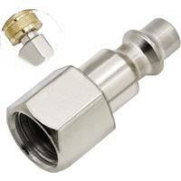 5Piece Copper Nickel Plating Pneumatic Tools Air Gun Air Pump Air Compressor CType SelfLocking