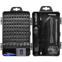 114Piece Precision Screwdriver Set Repair Tool Kit with 98 Bits Magnetic Screwdriver Set for