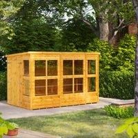 Power Pent 10' x 6' Double Door Potting Shed