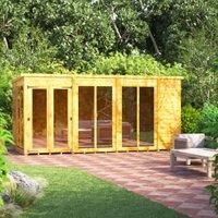 Power Pent 14' x 6' Summerhouse