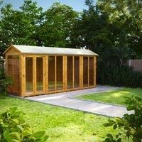 Power Apex 16' x 4' Summerhouse