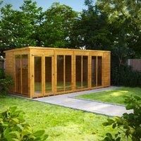 Power Pent 18' x 6' Summerhouse