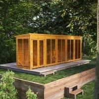 Power Pent 20' x 4' Summerhouse