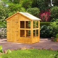 Power Apex 4' x 8' Double Door Potting Shed