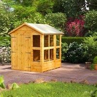 Power Apex 6' x 6' Double Door Potting Shed