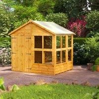 Power Apex 6' x 8' Double Door Potting Shed