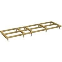 Power 14'x4' Shed Base Kit