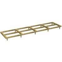 Power 16'x4' Shed Base Kit