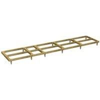 Power 18'x4' Shed Base Kit