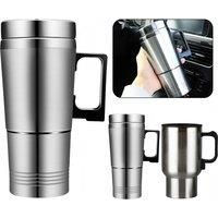 Car Heating Cup Electric Kettle Stainless Steel Smart Temperature Control Touch LCD Display Travel