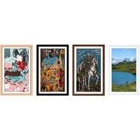 Textura Digital Canvas - 4 Frame Options