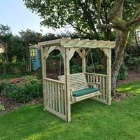 Churnet Valley Garden Furniture Churnet Valley Ohpelia Swing Sits 2