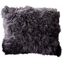 Native Natural Grey Sheepskin Cushion