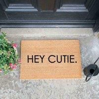 Artsy Doormats Hey Cutie Doormat