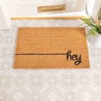 Artsy Doormats Hey Scribble Doormat