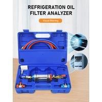 Refrigerant Oil Purity Detection Purification Device Portable Auto Air Conditioner Refrigeration Oil Filtration Analyser Tool