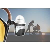 Baby Milk Bottle Holder With Pram Attachment - Black
