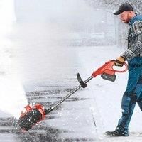 Wireless Split Snow Removal Machine Snowplow Portable Hand Push Snow Clearer Outdoor Snow Pusher