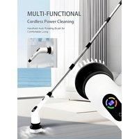 Electric Pot Brush Rechargeable Dishwashing Brush Multifunctional Handheld Cleaning Brush Cordless Electric Scrubbing Brush
