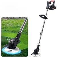 Electric Weed Trimmer Lawn Mower Multi-function Rechargeable Li-ion Battery Portable Home Garden