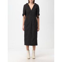 Bottega Veneta Women's Structured Midi Dress - Coffee | Size: 38