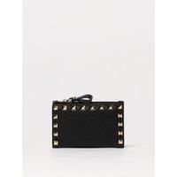 Rockstud Zip Around Wallet Wo - Black Wallets