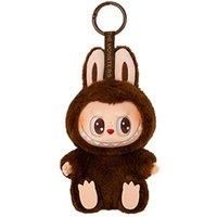 Unisex Black Gen 3 Lafufu Plush Doll Keychain - Pick & Mix With 7 Colours