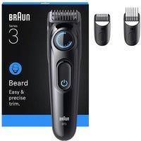 BRAUN Series 3 BRABT3520 Beard Trimmer - Black, Black
