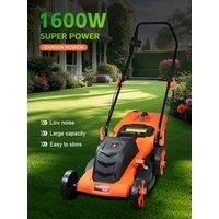 1200W/1600W Electric Lawn Mower Garden Yard Hand Push Weeder Lawn Mower High Power Lithium Trimming and Grass Beaters