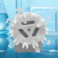 Disc Rotary Mixer Test Tube Rotary Vibrator Test Tube Vertical Mixer Mini Rotary Homogenizer Vortex