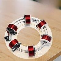 Electromagnetic Ring Cyclotron 6 Coil Electromagnetic Cyclotron Ring Auxiliary Model Ring