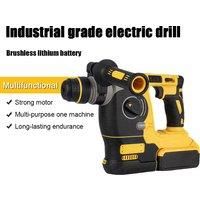 Electric Brushless Hammer Multi-functional Electric Pickaxe Drill Industrial-grade Impact Drill High-power Impact Drill
