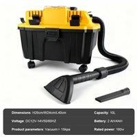 Cordless Vacuum Cleaner Portable Brushless Lithium-Ion Wet & Dry Vacuum Cleaner High-suction Vacuum Cleaner for DeWalt Battery