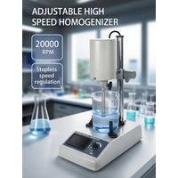 FSH-2A Homogenizer Disperser Adjustable High-Speed Laboratory Homogenizer Digital Display Emulsifying Electric Mixer Crusher
