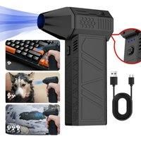 X3 Mini Turbo Jet Fan, Electric Air Duster with 3 Gear Adjustable 130000RPM Wind Speed 52m/s Car