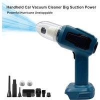 Cordless Car Vacuum Cleaner Electric Hair Dryer Portable Vacuum Cleaner Handheld Duster for Floor Carpet Cleaning