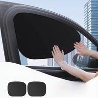 Car Side Window Sunshade Cover Car Sunshade Inside Electrostatic Adsorption Side Curtain Car Hot Shield Screen Anti-Glare Protec