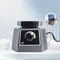 Lab Vibrator Round Shaker Oscillator Gypsum Mixing Machine Roundness Vibrador Laboratory Tool 100W Plaster Vibrator Plate