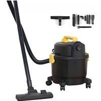 Wet & Dry Bucket Electric Vacuum Cleaner Portable 15L Cleaning Machine Big Suction Powerful