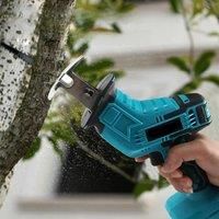 Electric Saber Saw Woodworking Cordless Lithium Ion Saw Electric Logging Saw Outdoor Small Logging