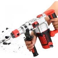 Electric Impact Drill 3 in 1 Electric Hammer Rotary Hammer Drill 2200W Industrial Grade Household