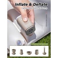 Multi-Function Air Pump Electric Air Pump Portable Car-Mounted Electric Pump Air Mattress Pump Outdoor Camping Vacuum Pump
