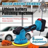 Car Electric Polisher Handheld Lithium-Powered Multi-Functional Waxing & Glazing Machine for Tile Sofa Marble Detailing
