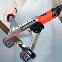 220V Stainless Steel Pipe Belt Sander Polishing Machine Pipe Grinding and Polishing Machine Metal
