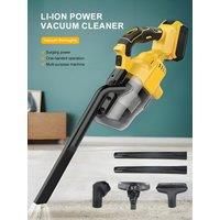 Handheld Vacuum Cleaner Mini Cordless Large Suction Power Long Life Rechargeable Car Vacuum Cleaner (for Dewalt Battery)