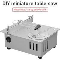 Electric Table Saw 24V Bench Saw Machine Woodworking Circular Saw Bench Lathe Cutter Machine Desktop