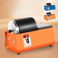 230V Induction Speed Control Drum Polishing Machine Gold Silver Drum Machine Anti-Knocking Rubber